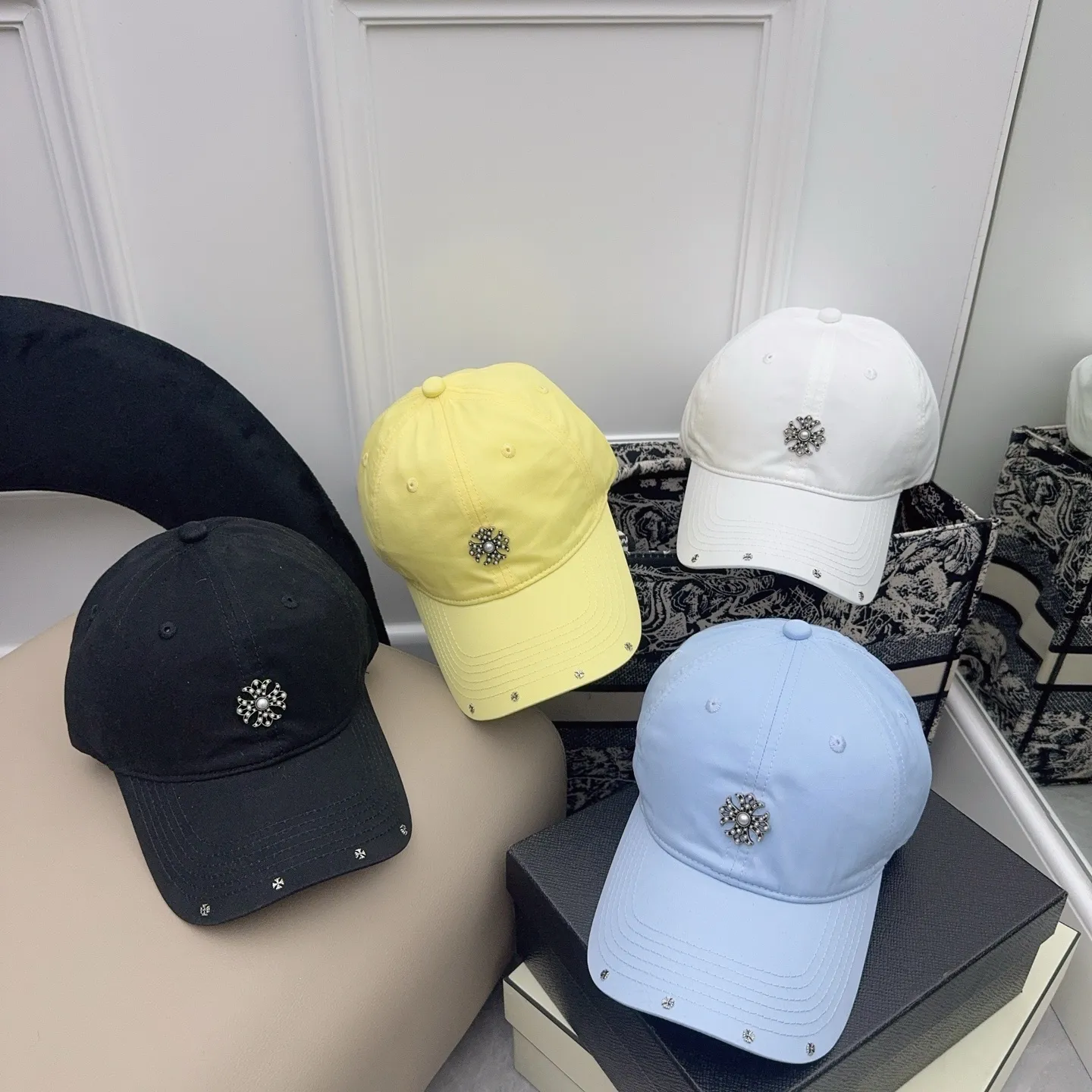 🆕 Croxin’s new baseball cap, heavy-duty style, full of sweetness and coolness‼ ️